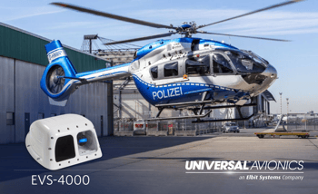Universal Avionics Chosen to Provide Enhanced Vision Cameras to Bavarian Police Helicopters