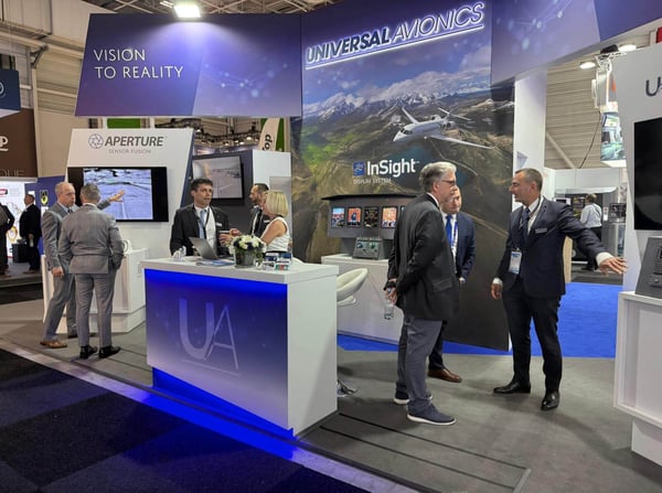 LR_5 Flight Technology Innovations from Paris Air Show 2025 Universal Avionics Recap 6