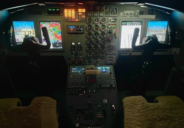 LR_Trimec Aviation Showcases Expertise with Falcon Jet Avionics Upgrades 3
