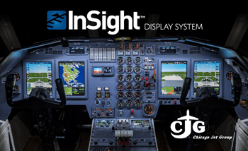 Chicago Jet Group Gains STC Approval for Universal Avionics InSight™ Flight Deck Upgrade on Falcon 900B