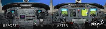 Mid-Canada Mod Center Completes First Canadian Installation of Universal Avionics InSight™ Display System