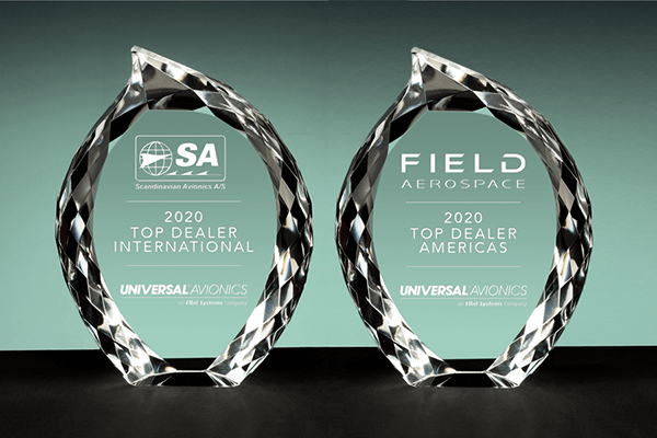 LR_Universal Avionics Announces 2020 Top Dealers