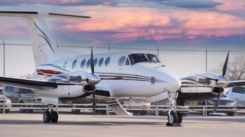 Universal Avionics ClearVision EFVS Certified on King Air B200