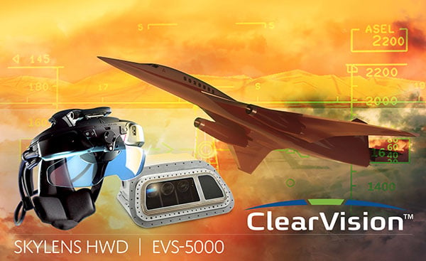 LR_Universal Avionics ClearVisionTM EFVS Selected for World’s First Supersonic Business Jet