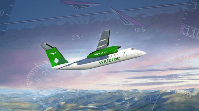 LR_Widerøe Airlines upgrades Dash 8 fleet with Universal Avionics Flight Display System
