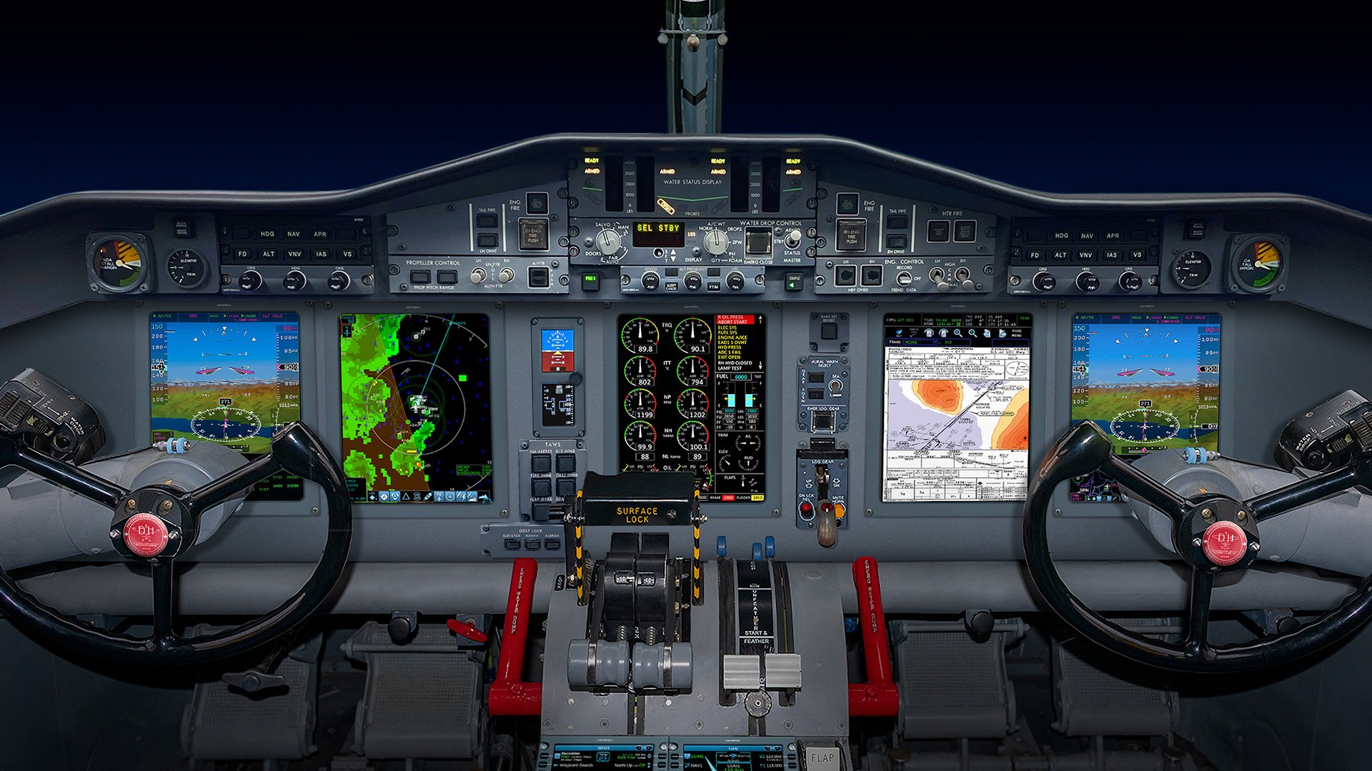 Integrated Flight Display InSight™ Integrated Flight Display System | Universal Avionics