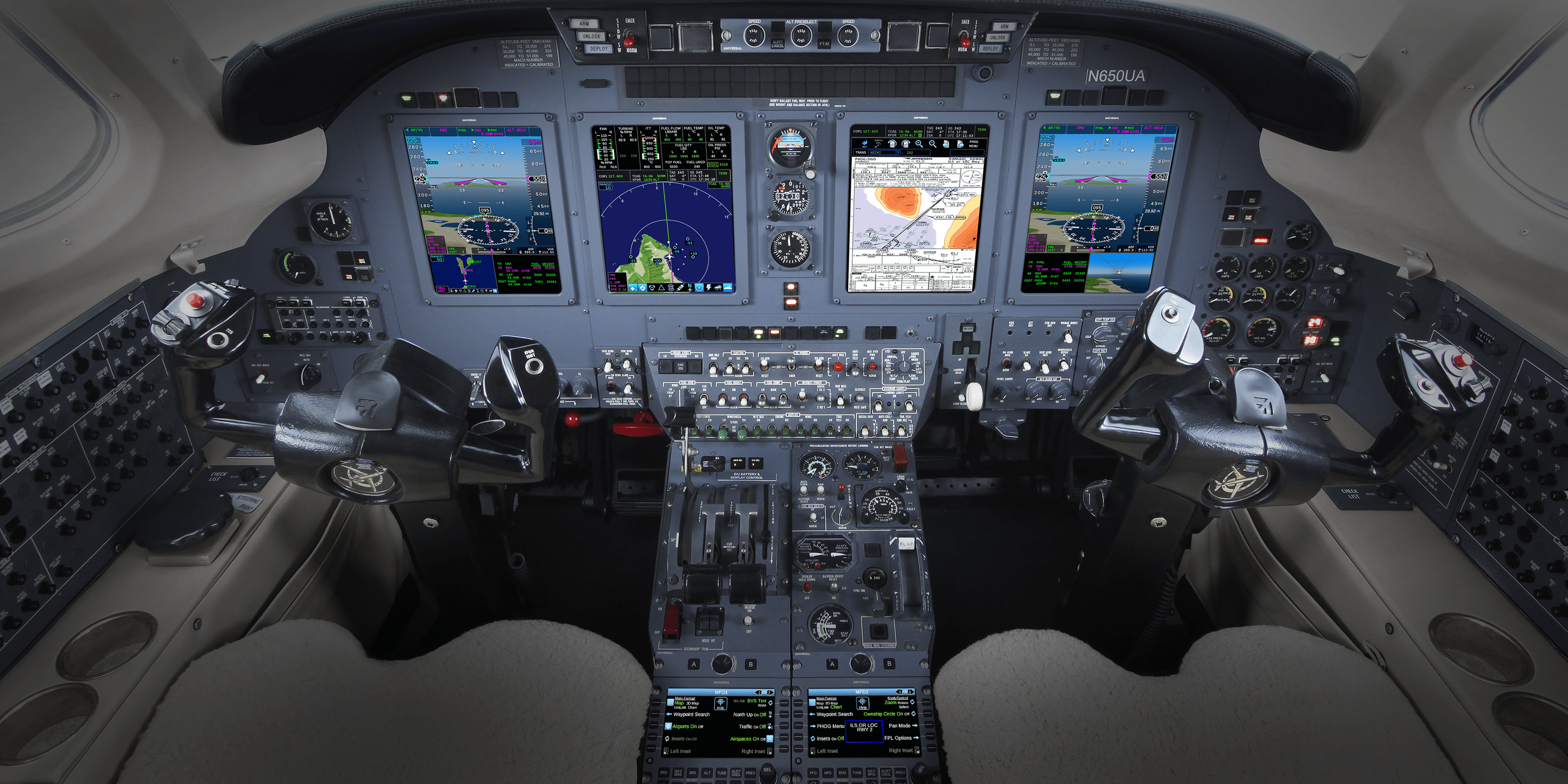 Falcon 50 InSight Flight Deck
