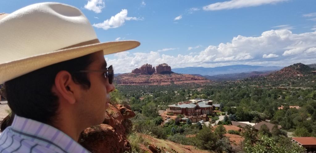 Raul Cornejo in Sedona, Arizona
